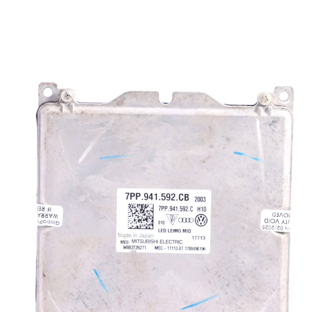 Headlight LED Control Module Unit Ballast to Audi SQ5 FY with Part number 7PP941592CB Audi SQ5 FY Headlight LED Control Module Unit Ballast - SKU 7PP941592CB - Part number 7PP941592CB