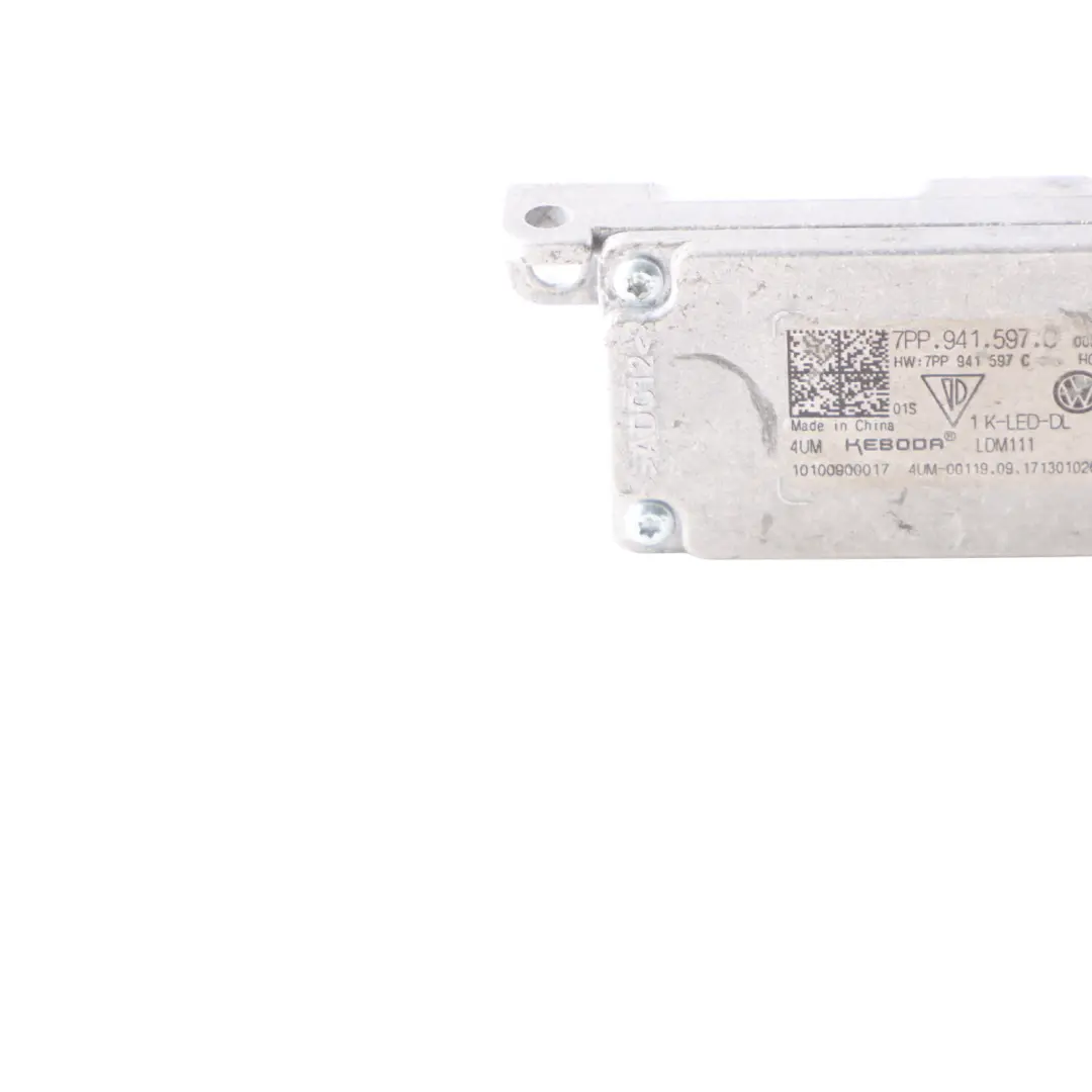 Volkswagen Golf 5G LED Module Headlight Ballast Control Unit - SKU 7PP941597C - Part number 7PP941597C