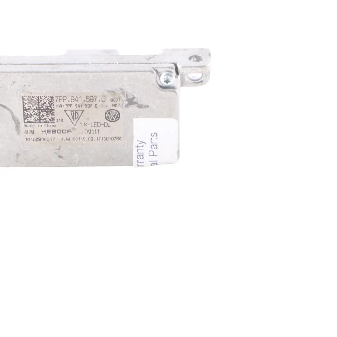 Volkswagen Golf 5G LED Module Headlight Ballast Control Unit - SKU 7PP941597C - Part number 7PP941597C