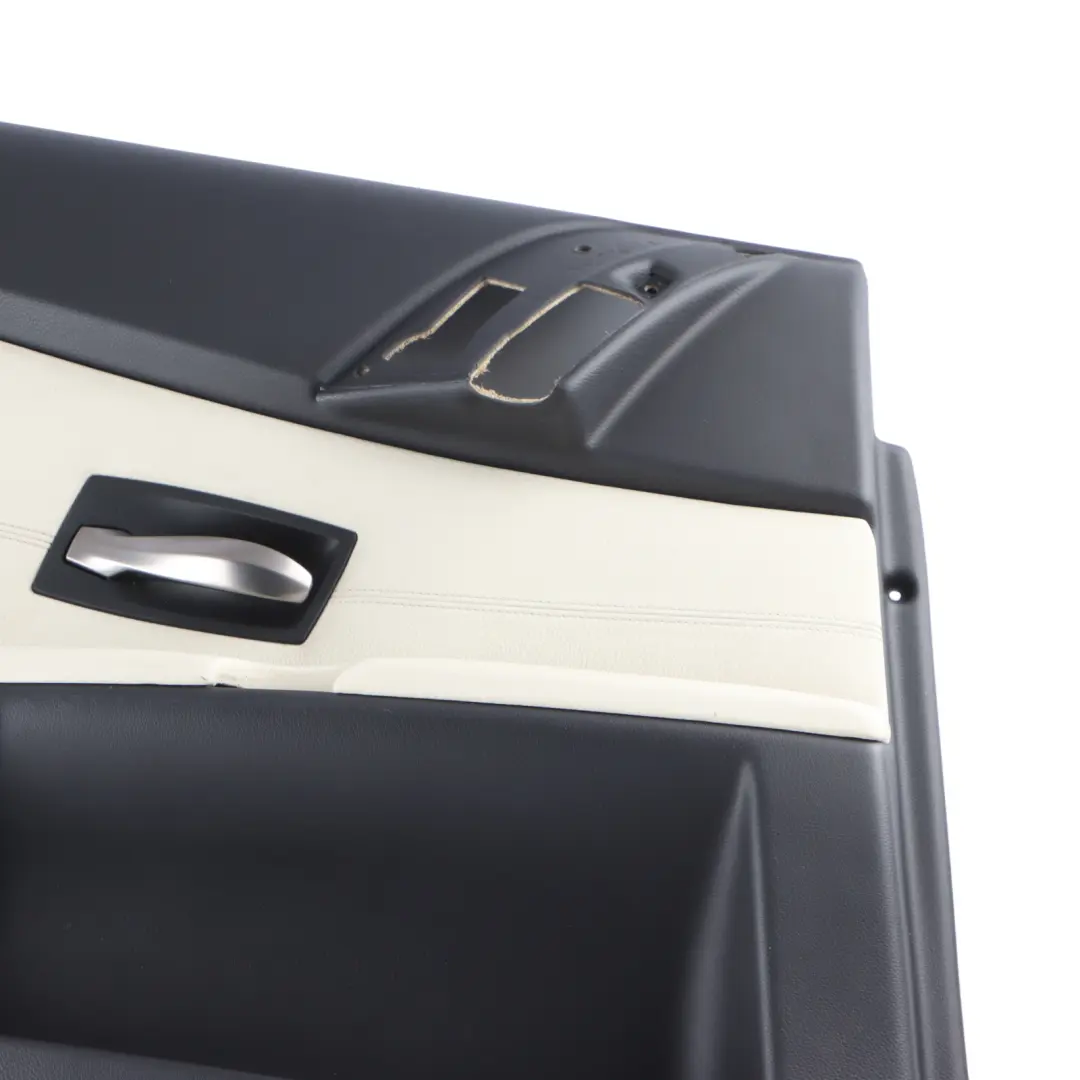 BMW E60 E61 Trim Panel Door Card Leather Rear Left N/S - SKU 8027203 - Part number 8027203