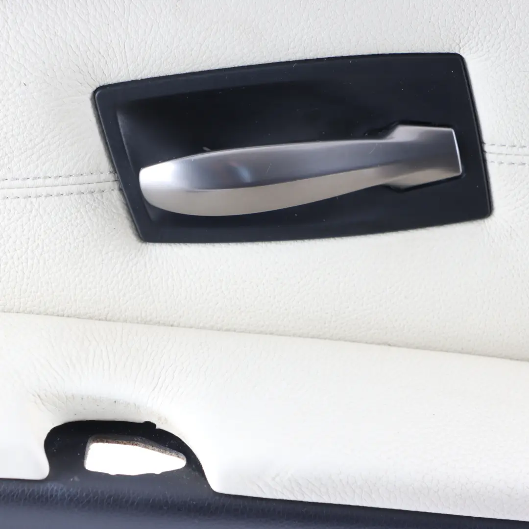 BMW E60 E61 Trim Panel Door Card Leather Rear Right O/S - SKU 8027204 - Part number 8027204