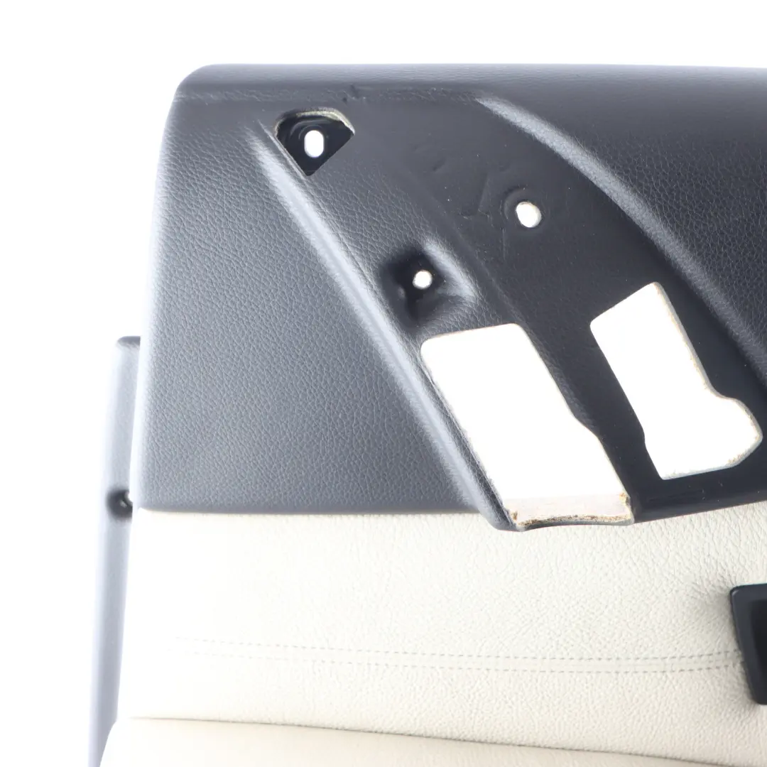 Trim Panel Door Card Leather Rear Right O/S to BMW E60 E61 with Part number 8027204 BMW E60 E61 Trim Panel Door Card Leather Rear Right O/S - SKU 8027204 - Part number 8027204