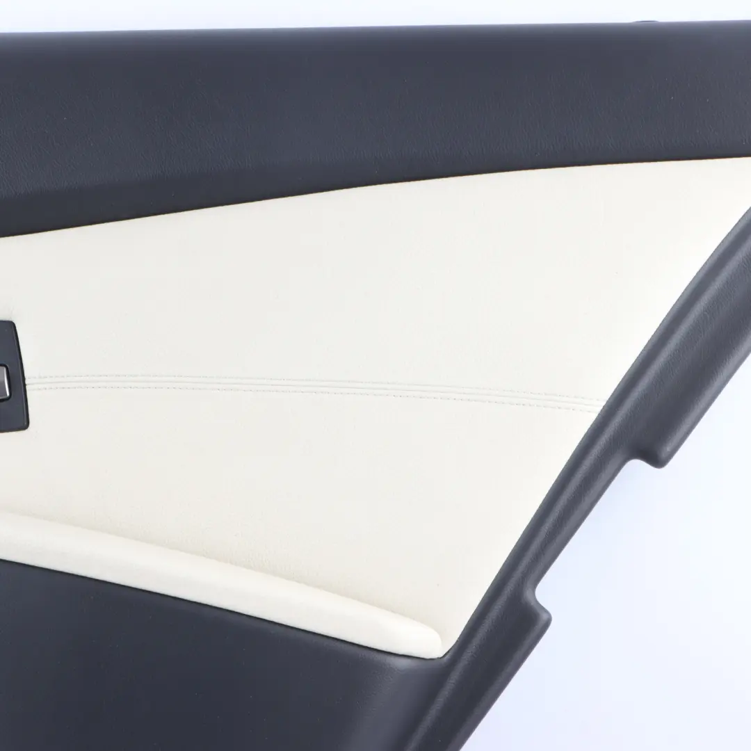 BMW E60 E61 Trim Panel Door Card Leather Rear Right O/S - SKU 8027204 - Part number 8027204