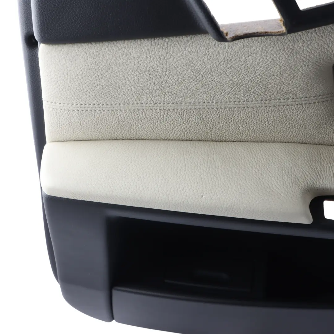 Trim Panel Door Card Leather Rear Right O/S to BMW E60 E61 with Part number 8027204 BMW E60 E61 Trim Panel Door Card Leather Rear Right O/S - SKU 8027204 - Part number 8027204