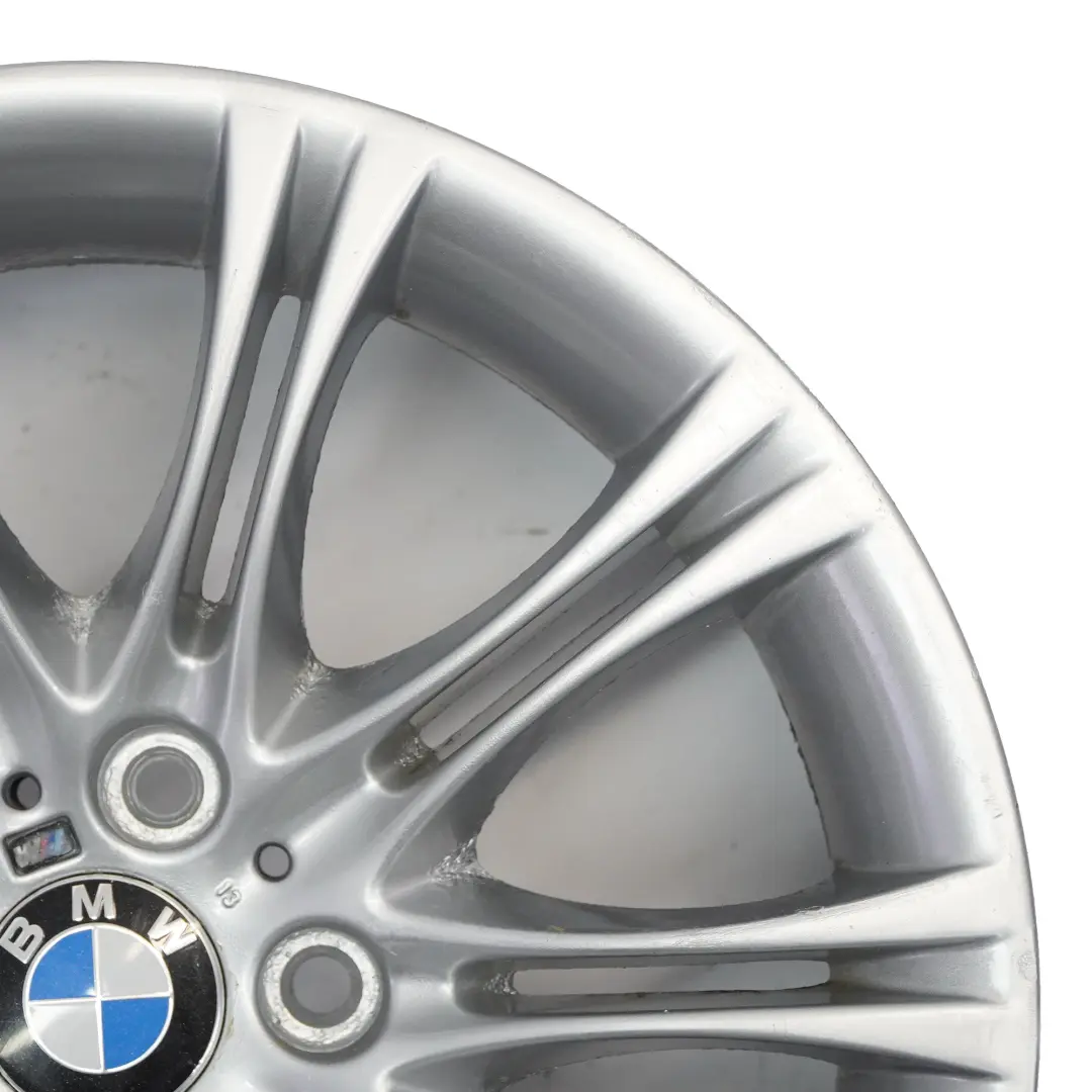 BMW E60 E61 Silver Alloy Wheel Rim 18" 8J ET:20 M Double Spoke 135 - SKU 8036947-1 - Part number 8036947