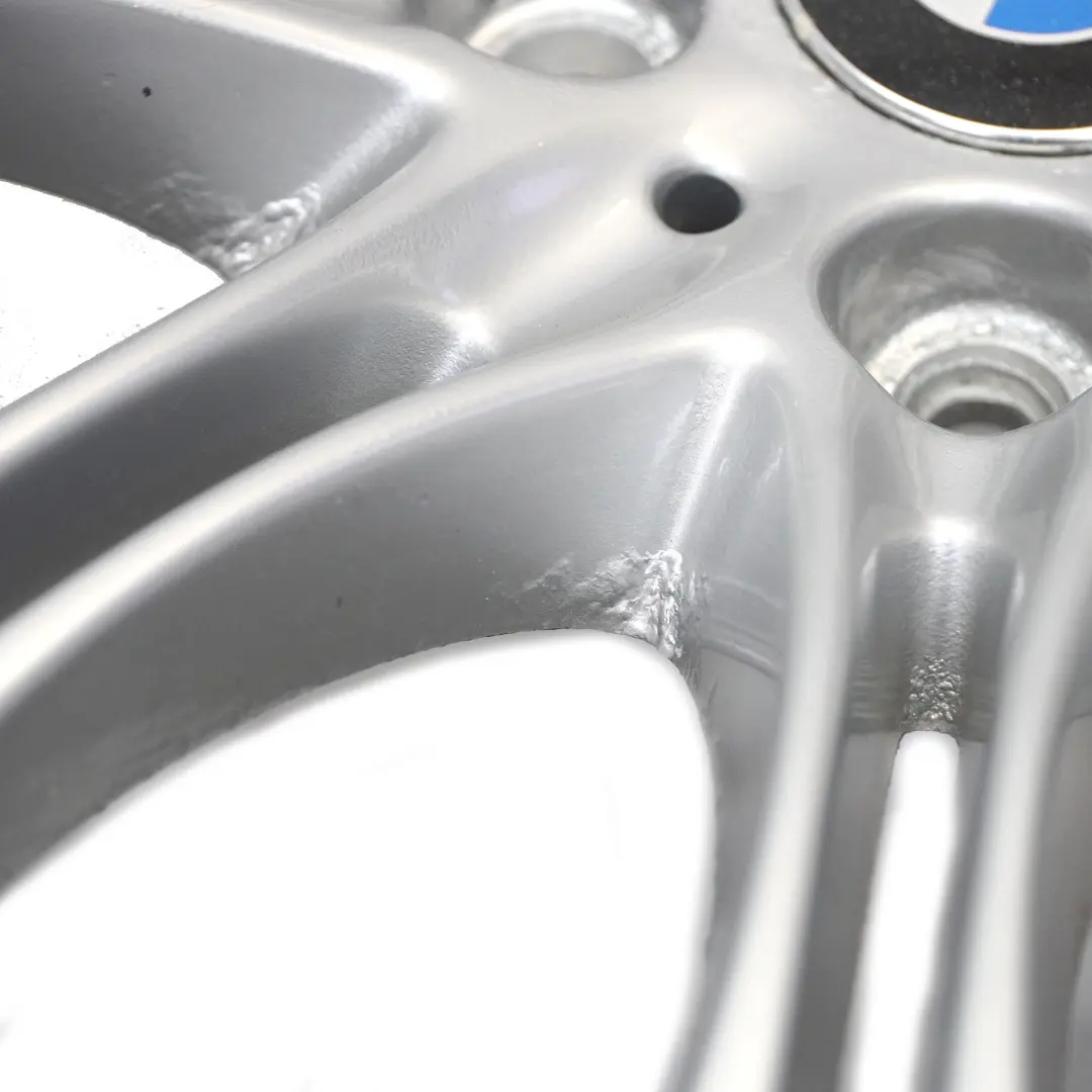 Alloy Wheel Rim 18" 8J ET:20 M Double Spoke 135 to BMW E60 E61 Silver with Part number 8036947 BMW E60 E61 Silver Alloy Wheel Rim 18" 8J ET:20 M Double Spoke 135 - SKU 8036947-1 - Part number 8036947