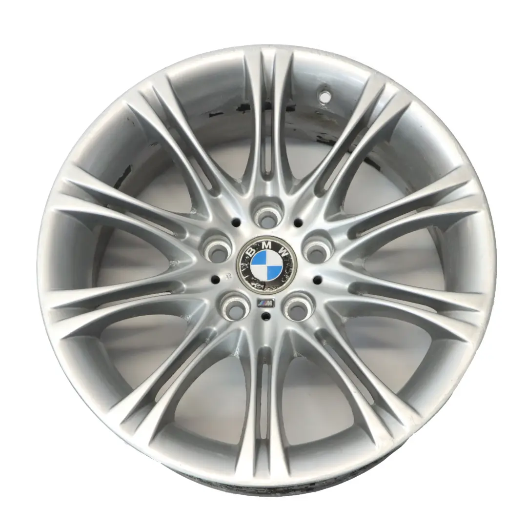 BMW E60 E61 Silver Alloy Wheel Rim 18" ET:20 8J M Double Spoke 135 - SKU 8036947-6 - Part number 8036947
