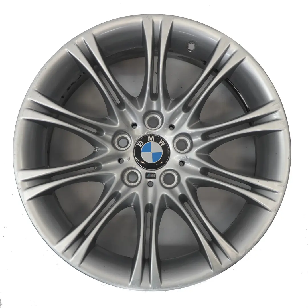 BMW 5 Series E60 E61 Silver Alloy Wheel Rim 18" 8J ET:20 M Double Spoke 135 - SKU 8036947 - Part number 8036947
