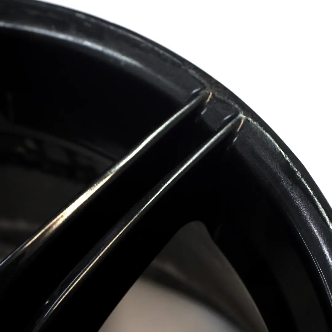 BMW E90 E91 E92 E93 Cerchio posteriore nero lega 19" M Doppie razze 225 9J ET:39 - SKU 8037142-3 - Numero di parte 8037142