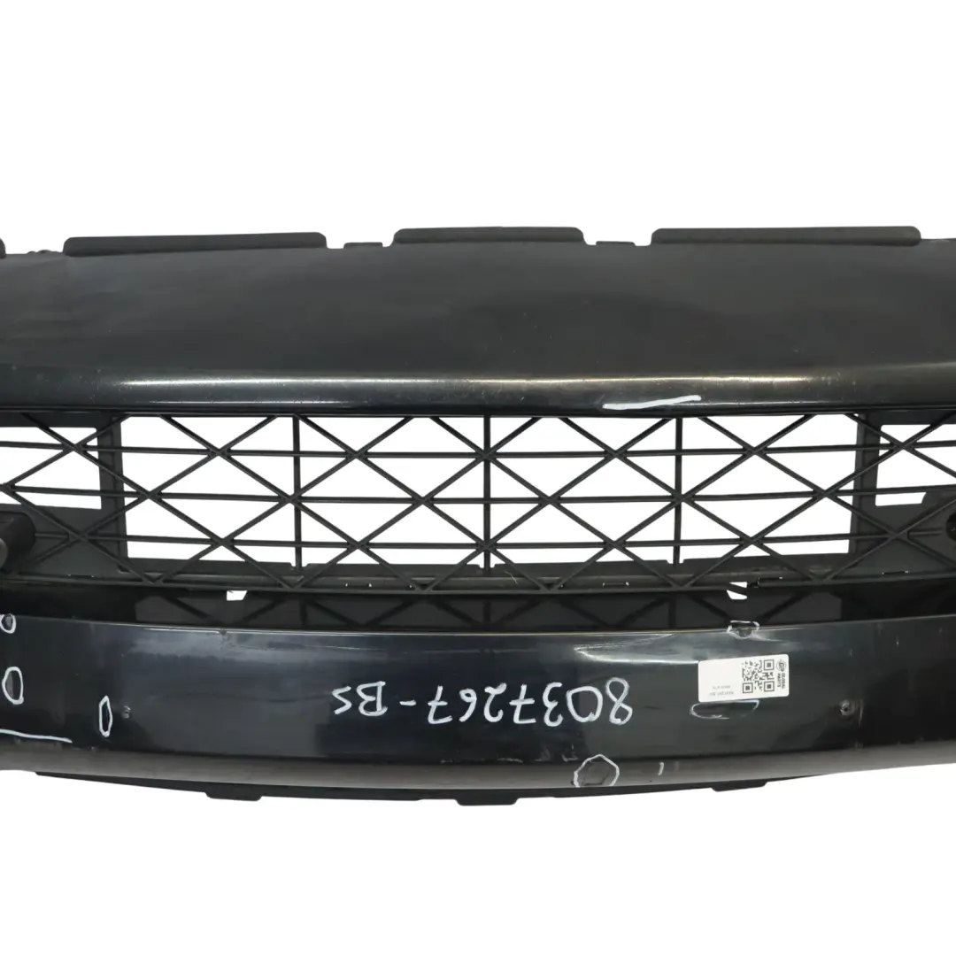 BMW X5 E70 Bumper Front M Sport Lower Centre Trim Panel Black Sapphire - 475 - SKU 8037267-BS - Part number 8037267