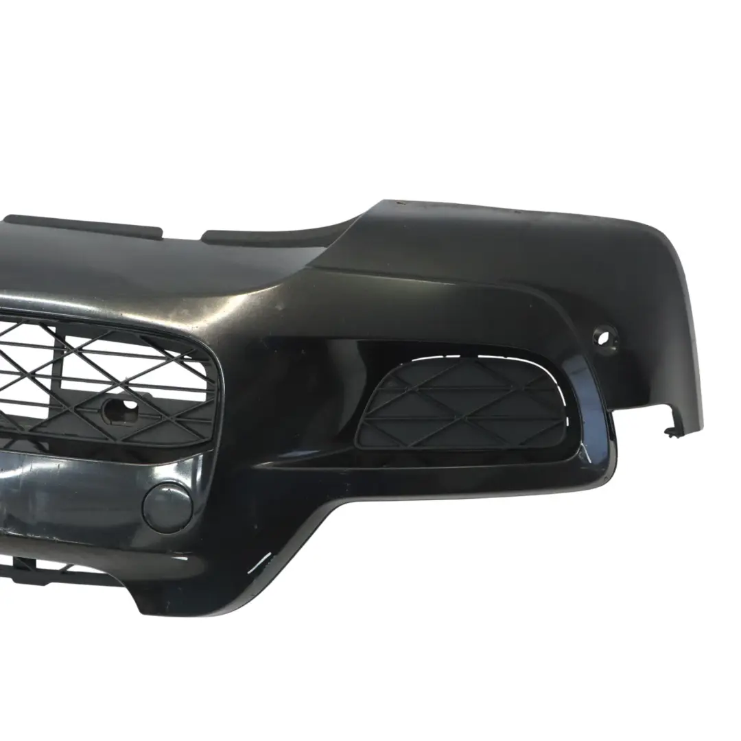 BMW X5 E70 Bumper Front M Sport Lower Centre Trim Panel Black Sapphire - 475 - SKU 8037267-BS - Part number 8037267