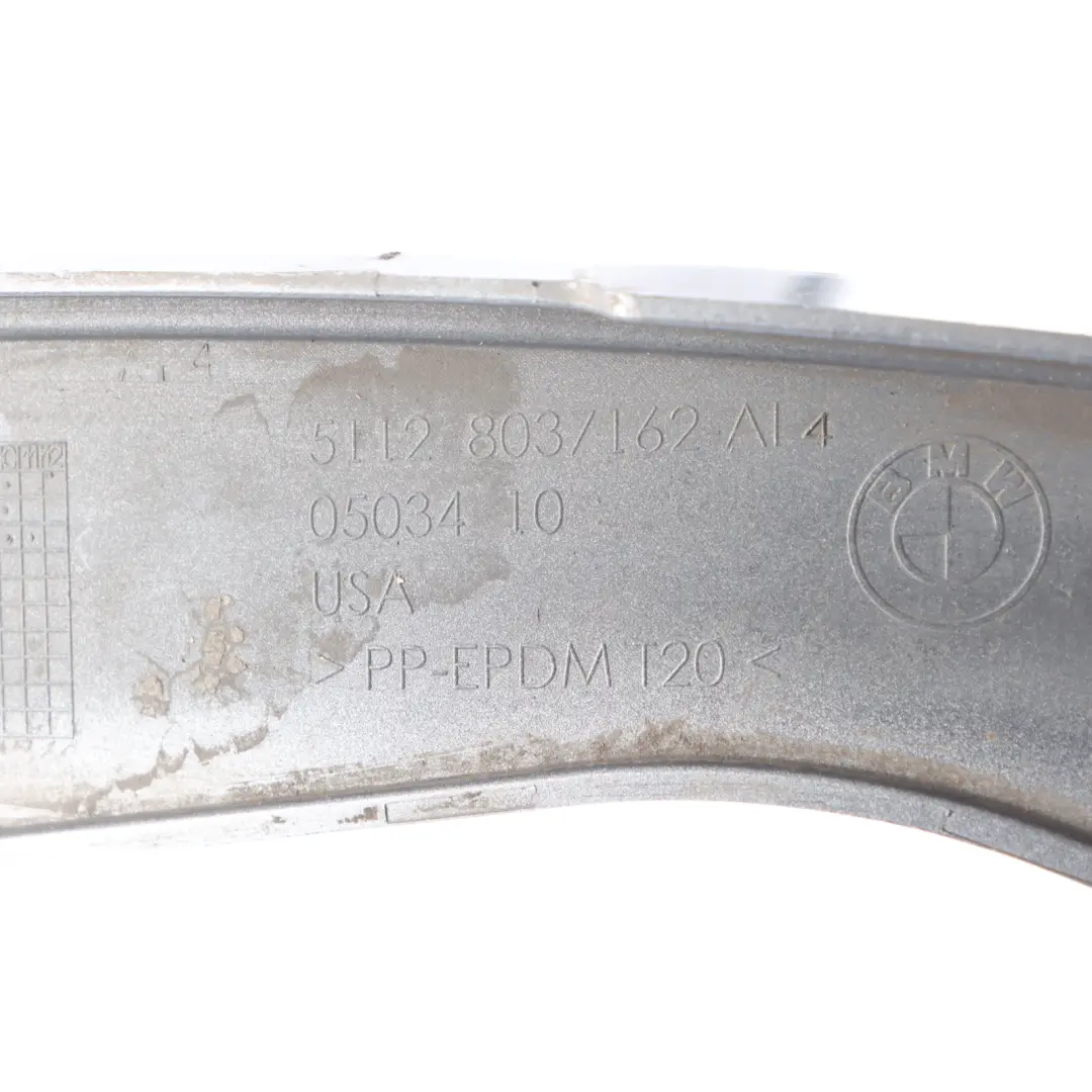 Bumper Splash Shield Right O/S Wheel Arch Space Grey - A52 to BMW X5 E70 M Sport with Part number 8037284 BMW X5 E70 M Sport Bumper Splash Shield Right O/S Wheel Arch Space Grey - A52 - SKU 8037284-SCG - Part number 8037284