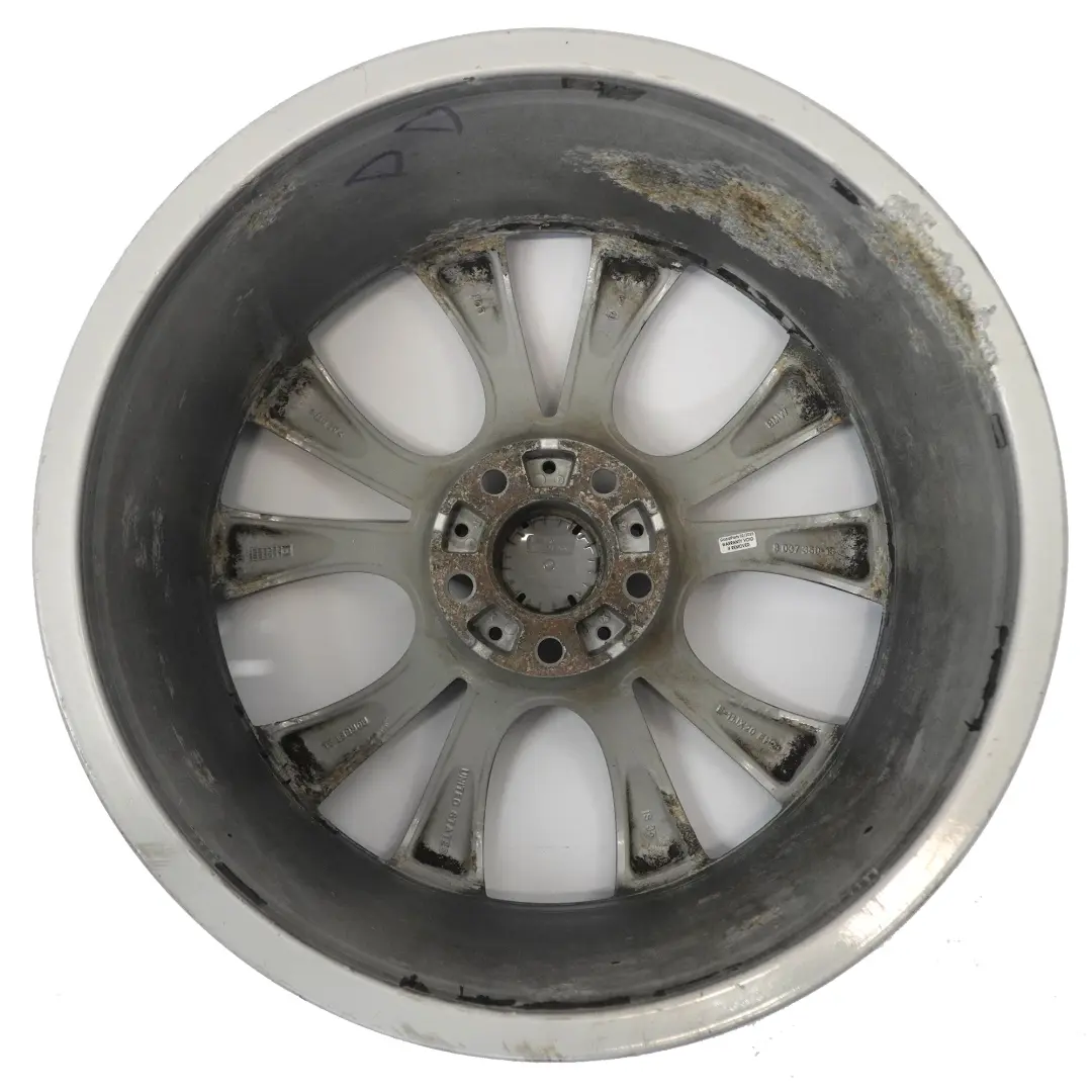 BMW X5 E70 Grigio Cerchio Posteriore In Lega 20" M V-Spoke 227 ET:35 11J - SKU 8037350-6 - Numero di parte 8037350