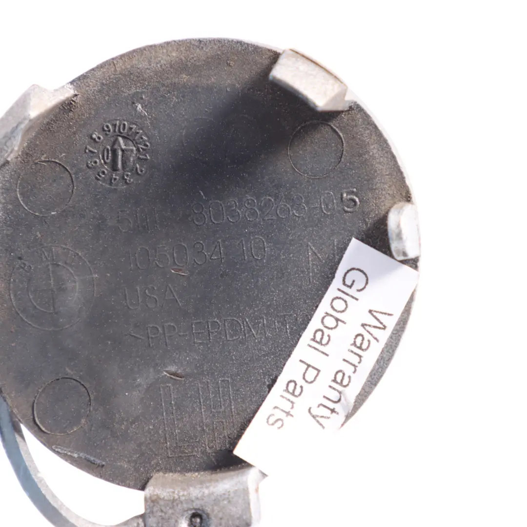 BMW E70 Zaślepka Ucha Holowniczego Tylnego Zderzaka Srebrny Tytan - 354 - SKU 8038263-TS - Numer Części 8038263