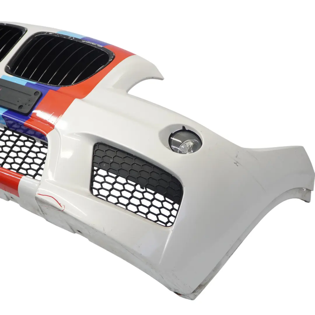 Front Bumper Cover M Sport PDC Mineralweiss Mineral White - A96 to BMW X1 E84 with Part number 8039479 BMW X1 E84 Front Bumper Cover M Sport PDC Mineralweiss Mineral White - A96 - SKU 8039479-MW - Part number 8039479