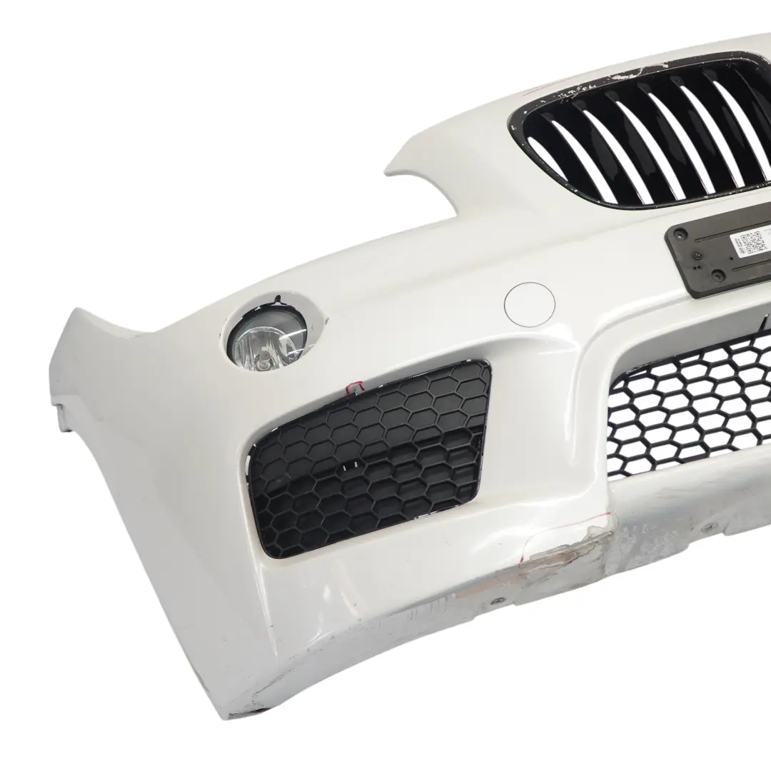 Front Bumper Cover M Sport PDC Mineralweiss Mineral White - A96 to BMW X1 E84 with Part number 8039479 BMW X1 E84 Front Bumper Cover M Sport PDC Mineralweiss Mineral White - A96 - SKU 8039479-MW - Part number 8039479