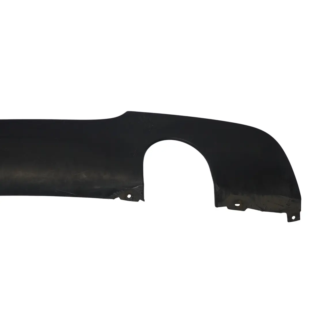 Inserto Liston Difusor Inferior Parachoques Trasero M Sport para BMW E90 E91 con número de pieza 8043239 BMW E90 E91 Inserto Liston Difusor Inferior Parachoques Trasero M Sport - SKU 8043239 - Número de pieza 8043239