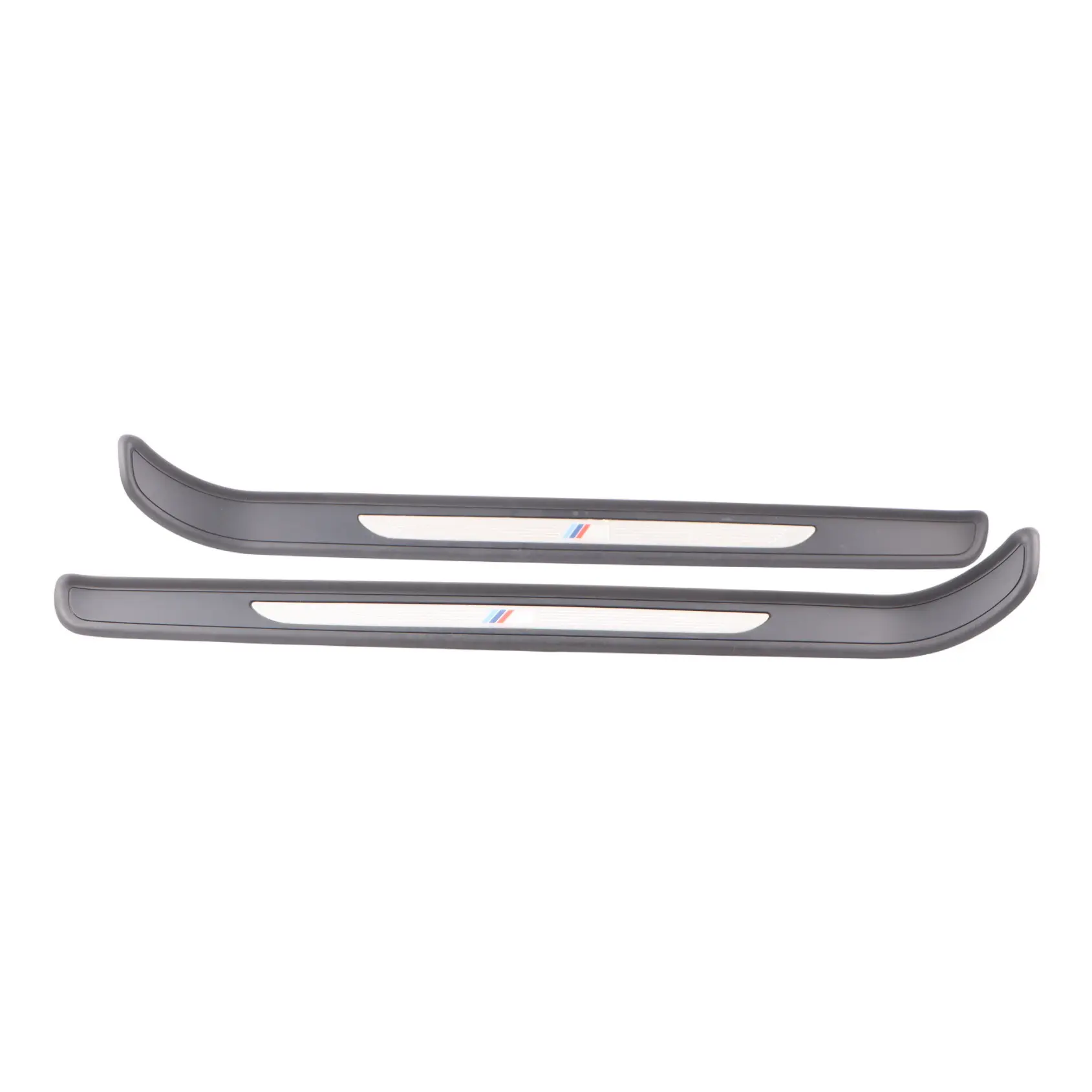 BMW 3 E92 E93 LCI M Sport Front Left Right Door Entrance Sill Strip Cover Set