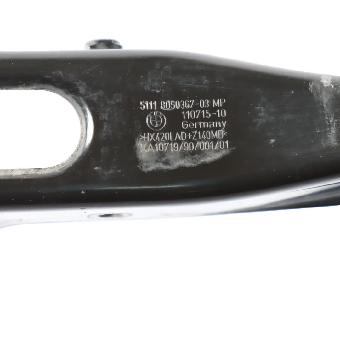  Renfort De Pare Chocs BMW F06 F12 F13 Avant Barre Inférieure Traverse - SKU 8050367 - Numéro de pièce 8050367