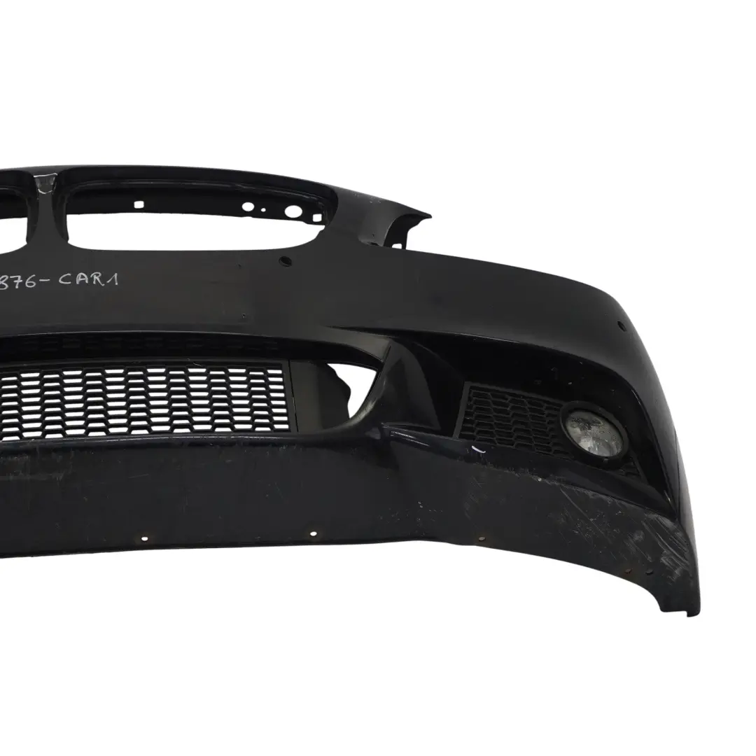 Front Bumper M Sport Trim Panel Surround View Carbon Black - 416 to BMW F10 with Part number 8053876 BMW F10 Front Bumper M Sport Trim Panel Surround View Carbon Black - 416 - SKU 8053876-CAR1 - Part number 8053876