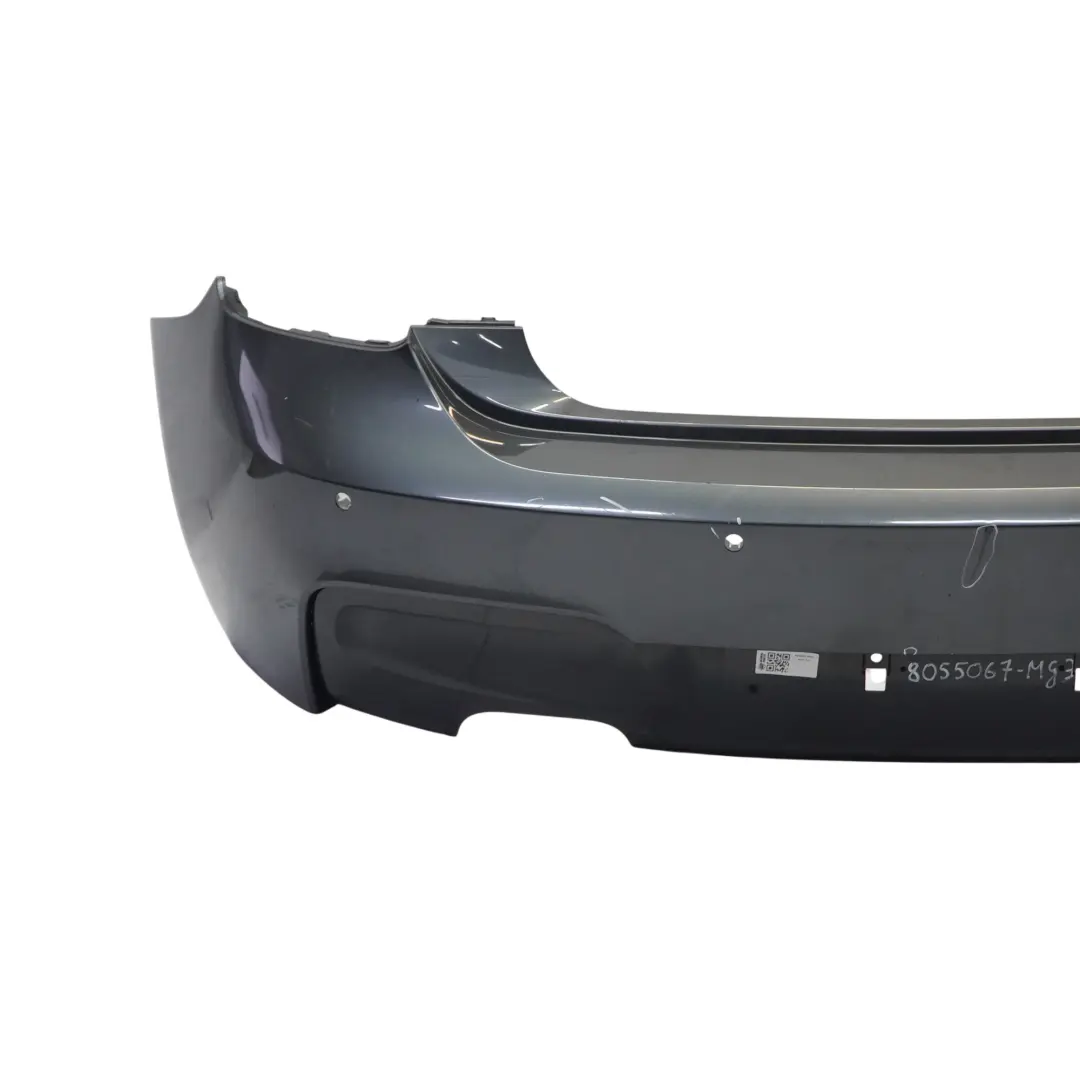 Bumper BMW F20 F21 M Sport Trim Panel PDC Mineralgrau Grey Metallic - B39 to Rear with Part number 8055067 Rear Bumper BMW F20 F21 M Sport Trim Panel PDC Mineralgrau Grey Metallic - B39 - SKU 8055067-MG3 - Part number 8055067