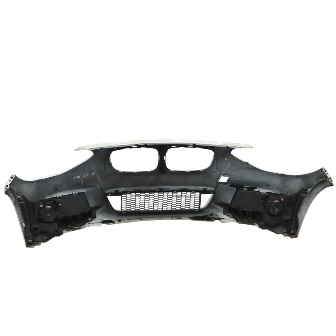 Front Bumper M Sport Trim Panel Alpinweiss 3 Alpine White - 300 to BMW F20 F21 with Part number 8055147 BMW F20 F21 Front Bumper M Sport Trim Panel Alpinweiss 3 Alpine White - 300 - SKU 8055147-AW - Part number 8055147