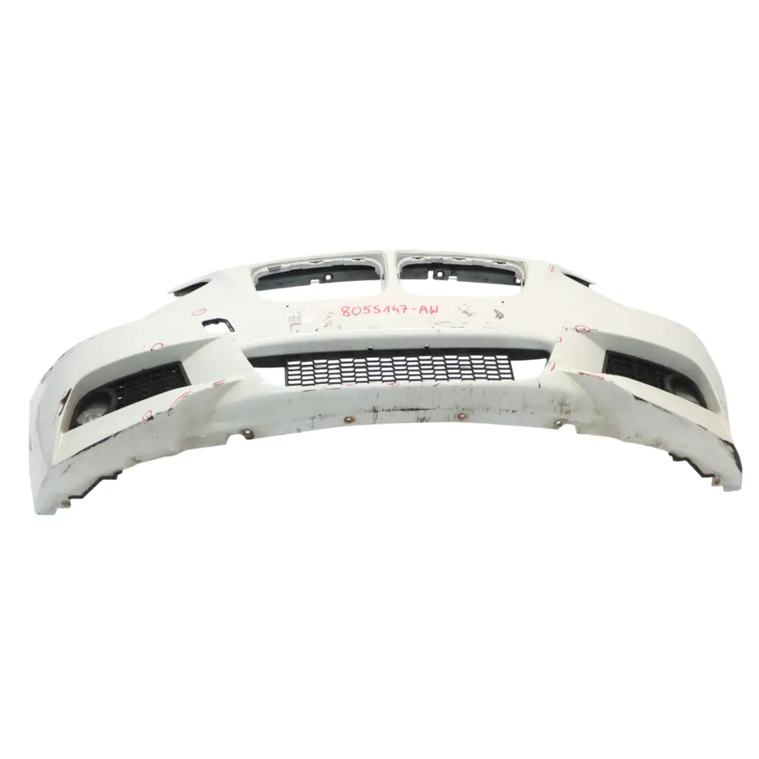 Front Bumper M Sport Trim Panel Alpinweiss 3 Alpine White - 300 to BMW F20 F21 with Part number 8055147 BMW F20 F21 Front Bumper M Sport Trim Panel Alpinweiss 3 Alpine White - 300 - SKU 8055147-AW - Part number 8055147