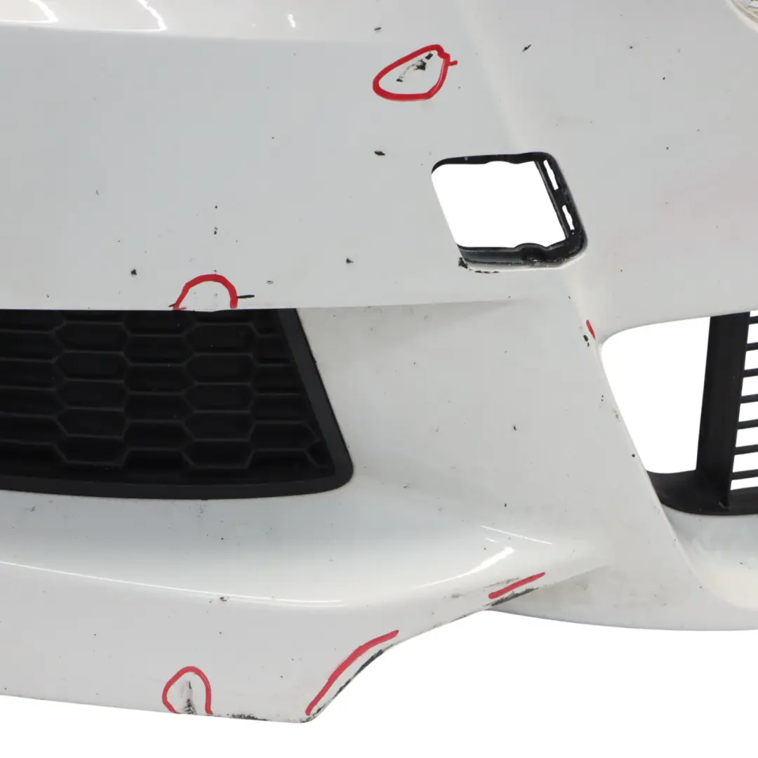 Front Bumper M Sport Trim Panel Alpinweiss 3 Alpine White - 300 to BMW F20 F21 with Part number 8055147 BMW F20 F21 Front Bumper M Sport Trim Panel Alpinweiss 3 Alpine White - 300 - SKU 8055147-AW - Part number 8055147