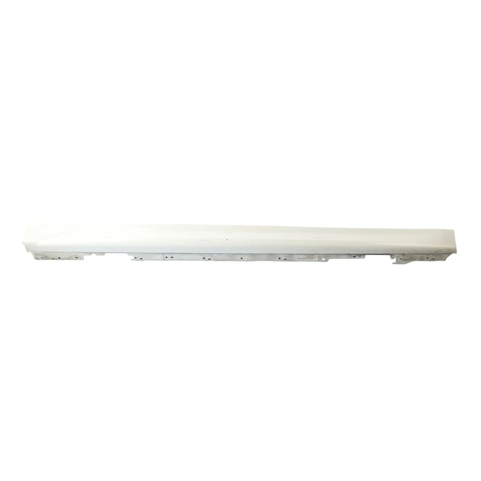Side Skirt BMW F30 F31 M Sport Sill Strip Right O/S Alpinweiss White - 300