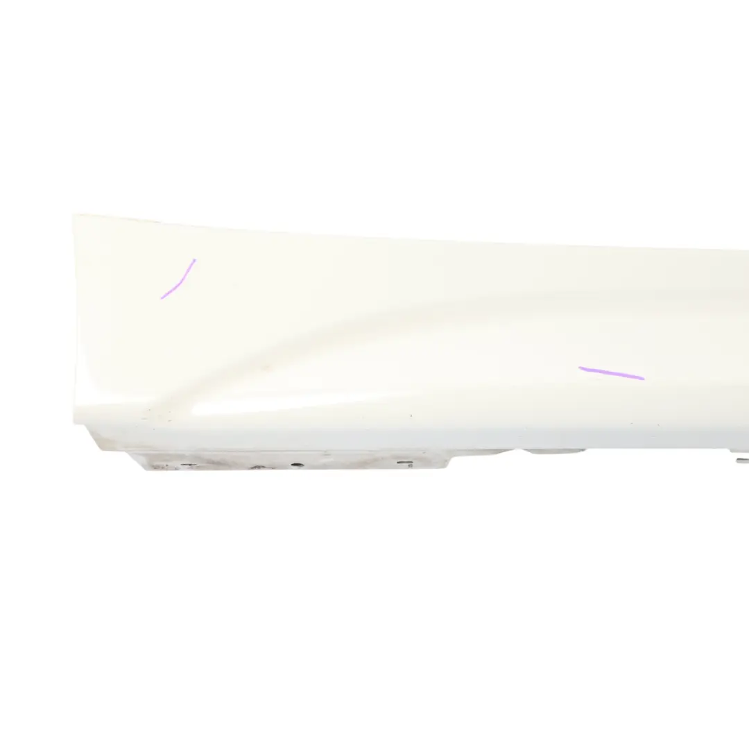 Side Skirt Sill Strip Right O/S Glacier Silver Metallic A83 to BMW F30 F31 M Sport with Part number 8056580 BMW F30 F31 M Sport Side Skirt Sill Strip Right O/S Glacier Silver Metallic A83 - SKU 8056580-AW1 - Part number 8056580