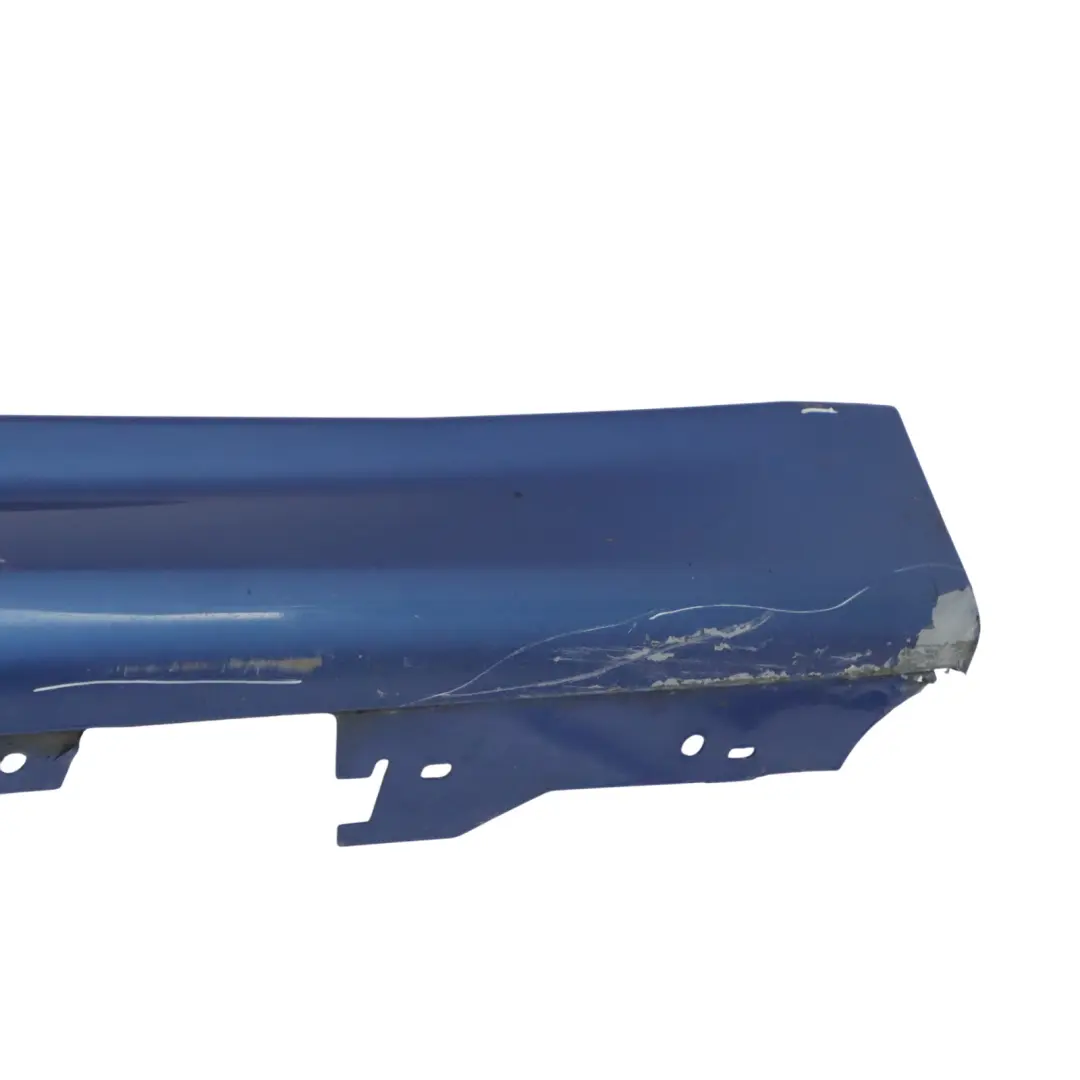 BMW F30 F31 M Sport Gonna laterale Destra Estorilblau Blue - B45 - SKU 8056580-EB1 - Numero di parte 8056580