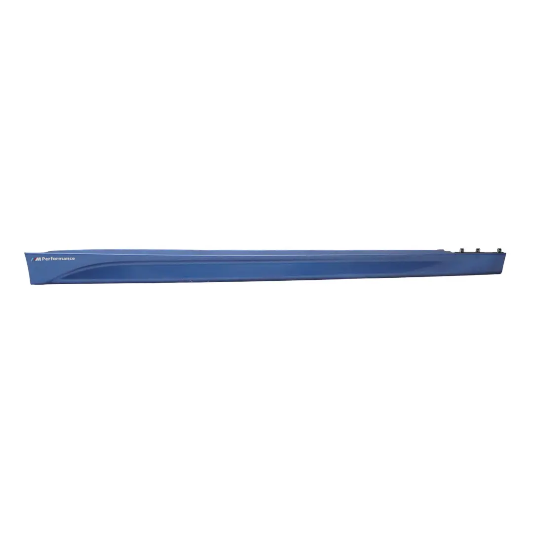 BMW F30 F31 Gonna Laterale M Sport Destra Estoril Blue Metallic - B45 - SKU 8056580-EB2 - Numero di parte 8056580