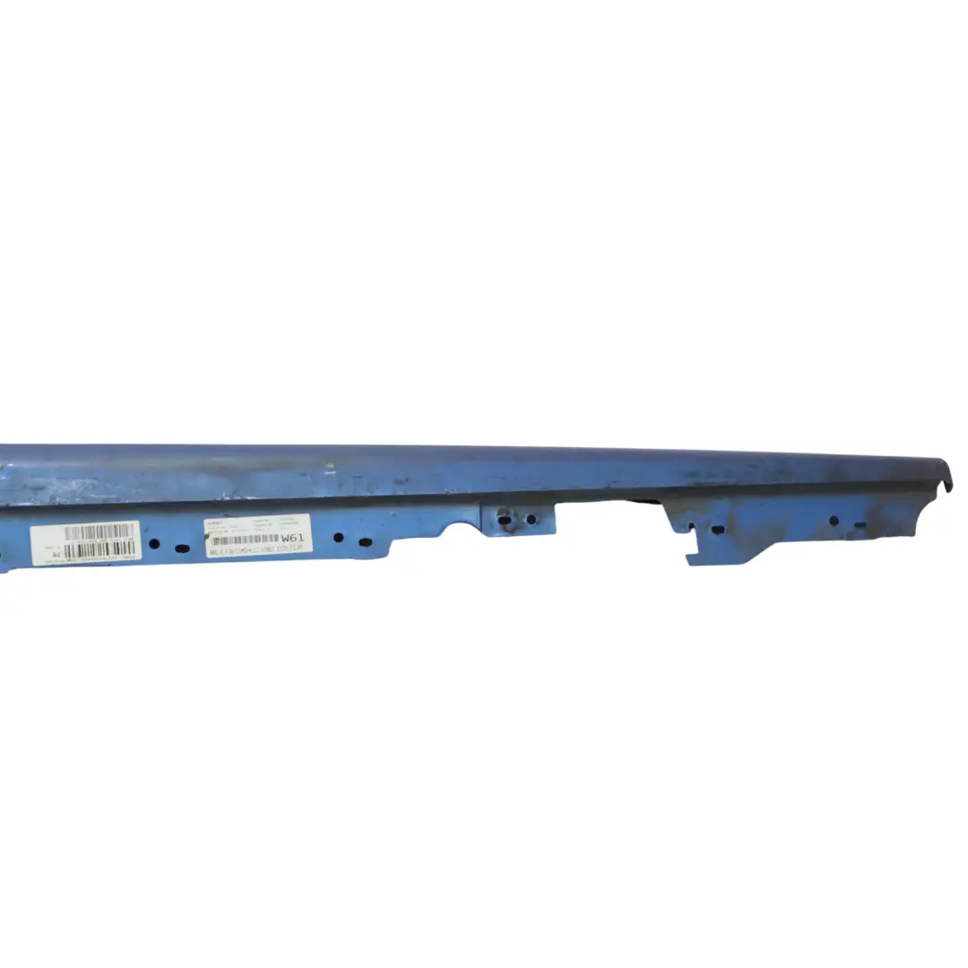 BMW F30 F31 Faldón Lateral M Sport Derecho Estoril Azul Metalizado - B45 - SKU 8056580-EB2 - Número de pieza 8056580