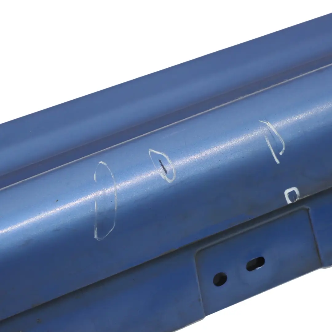 Faldón Lateral M Sport Derecho Estoril Azul Metalizado - B45 para BMW F30 F31 con número de pieza 8056580 BMW F30 F31 Faldón Lateral M Sport Derecho Estoril Azul Metalizado - B45 - SKU 8056580-EB2 - Número de pieza 8056580