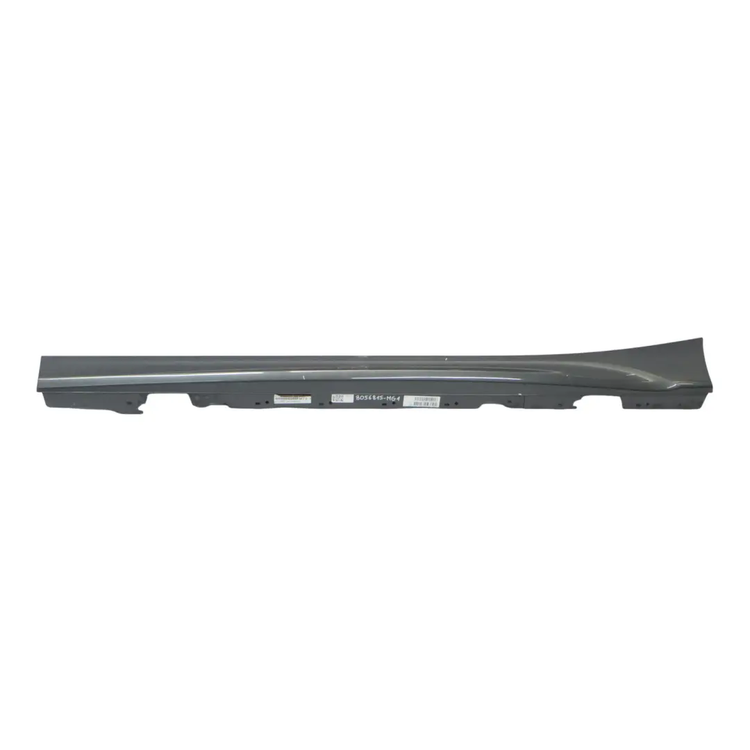 BMW F20 Side Skirt M Sport Sill Strip Left N/S Mineralgrau Grey Metallic - B39 - SKU 8056815-MG1 - Part number 8056815