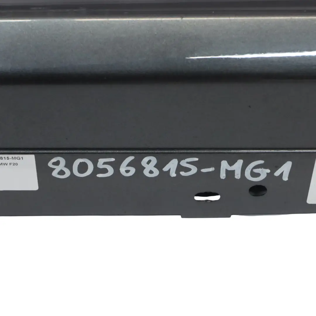 BMW F20 Minigonna laterale M Sport Sill Strip sinistra Mineralgrau Grey - B39 - SKU 8056815-MG1 - Numero di parte 8056815
