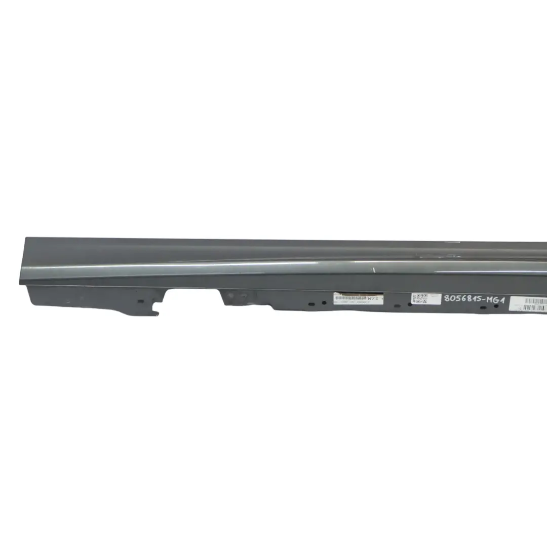 BMW F20 Minigonna laterale M Sport Sill Strip sinistra Mineralgrau Grey - B39 - SKU 8056815-MG1 - Numero di parte 8056815
