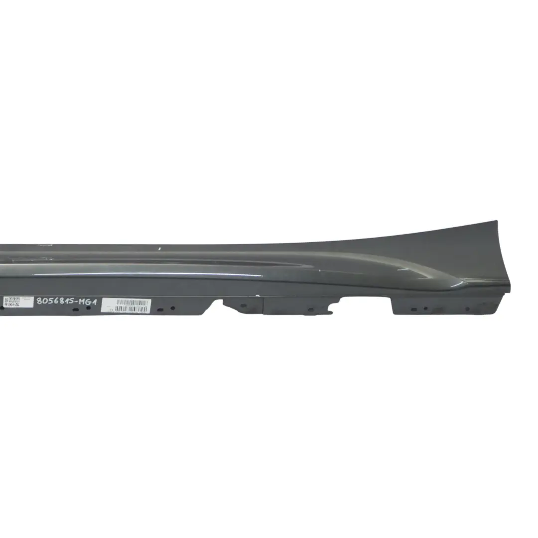 Side Skirt M Sport Sill Strip Left N/S Mineralgrau Grey Metallic - B39 to BMW F20 with Part number 8056815 BMW F20 Side Skirt M Sport Sill Strip Left N/S Mineralgrau Grey Metallic - B39 - SKU 8056815-MG1 - Part number 8056815