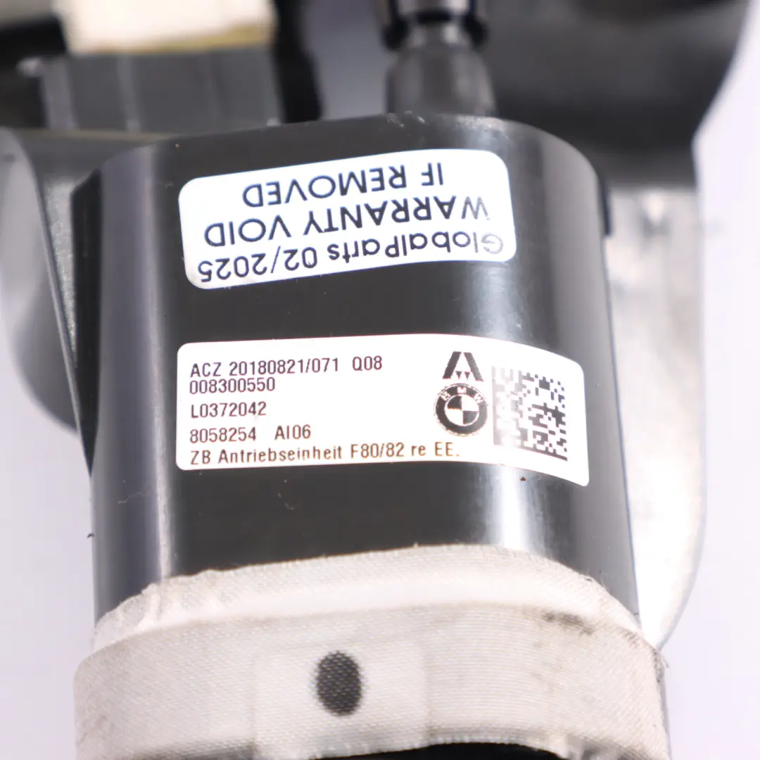 BMW F82 Vorder Sitz Pumpe Ventil Rechts - SKU 8058254 - Teilenummer 8058254