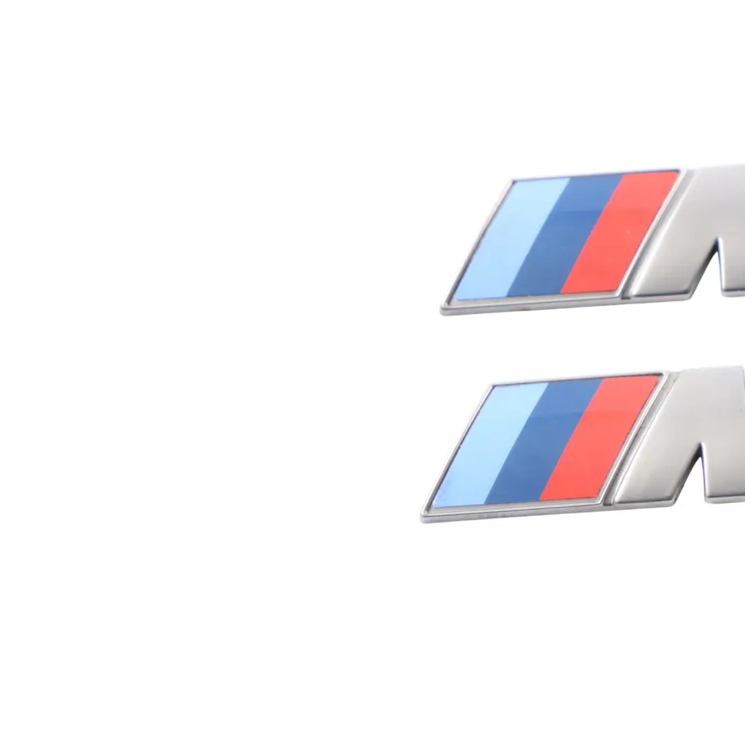  Fender Emblem BMW F20 F21 F30 G20 M Sport Front Wing Panel Badge Logo Set - SKU 8058881-8058882-1 - Part number 8058881-8058882