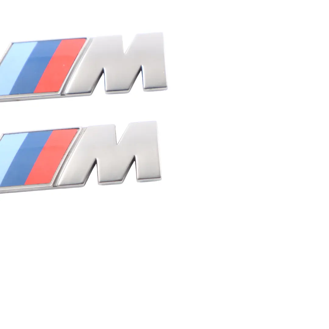 Fender Emblem BMW F20 F21 F30 G20 M Sport Front Wing Panel Badge Logo Set - SKU 8058881-8058882-1 - Part number 8058881-8058882