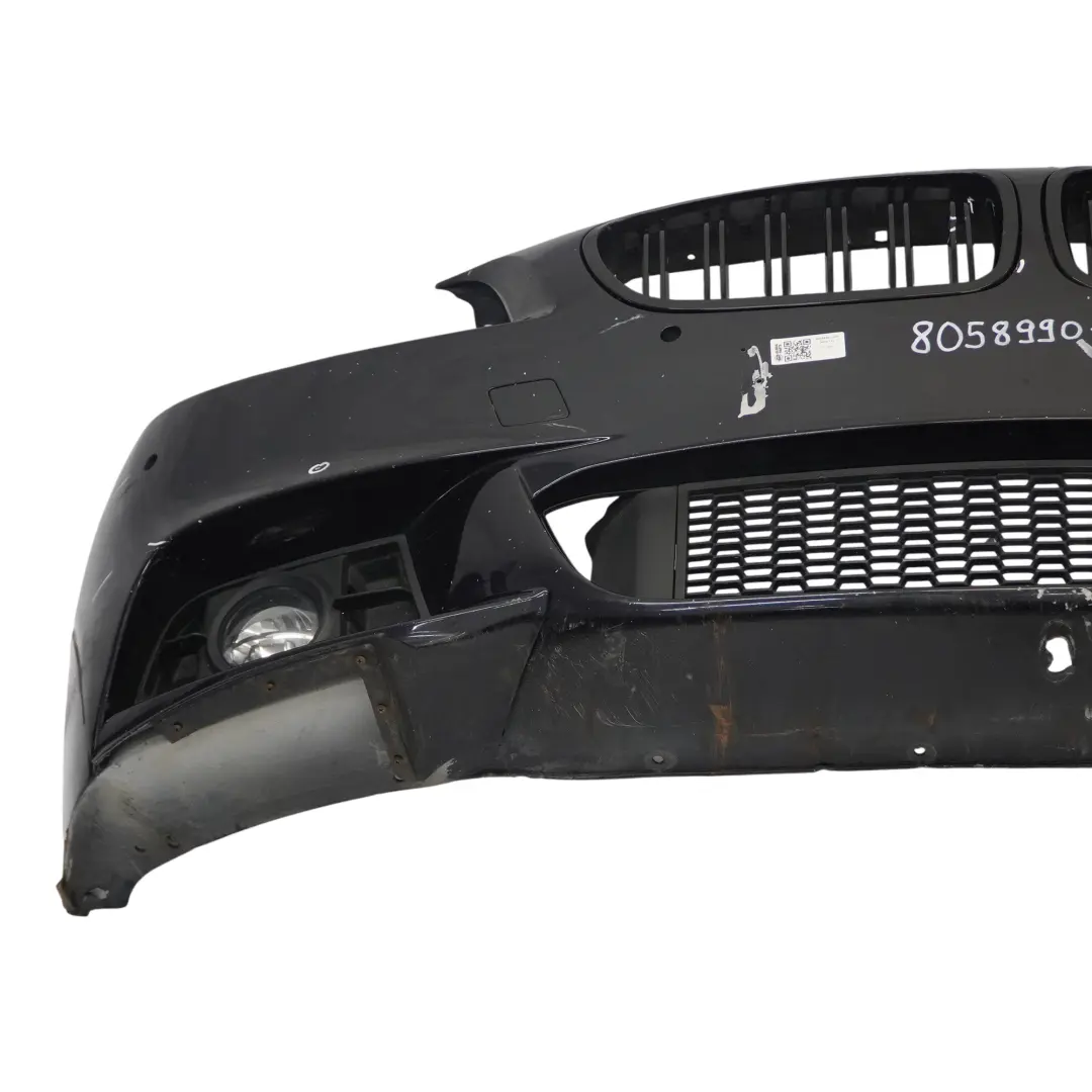 BMW F10 F11 LCI M Sport Complete Front Bumper Trim Panel Carbon Black - 416 - SKU 8058990-CAR - Part number 8058990
