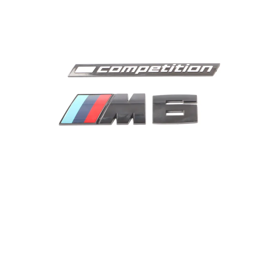 Emblem Logo Badge Trunk Lid Tailgate to BMW F13 M6 Competition with Part number 8060405 BMW F13 M6 Competition Emblem Logo Badge Trunk Lid Tailgate - SKU 8060405 - Part number 8060405