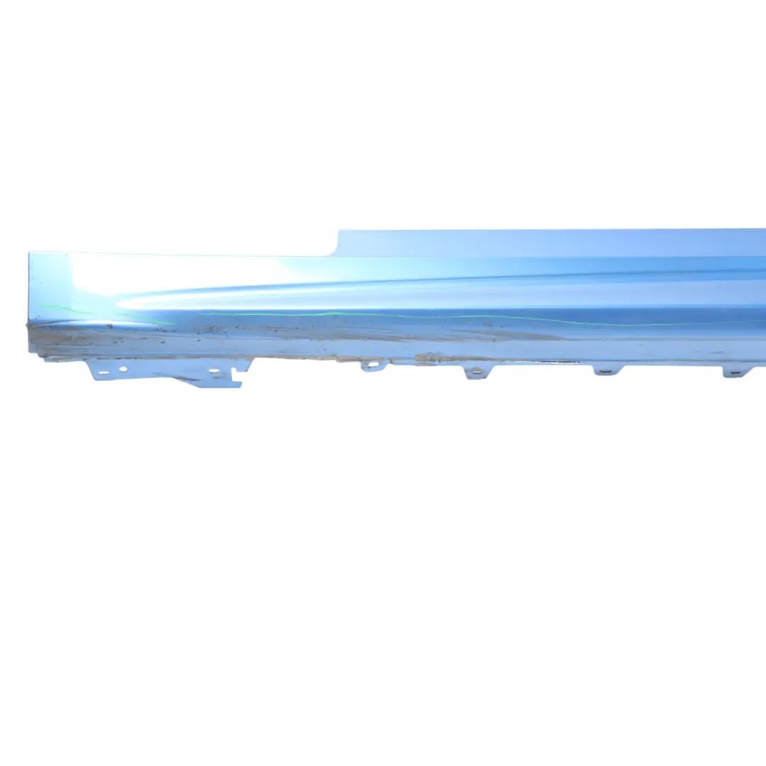  Side Skirt BMW F32 F33 M Sport Sill Strip Left N/S Estoril Blue Metallic - B45 - SKU 8060847-EB - Part number 8060847