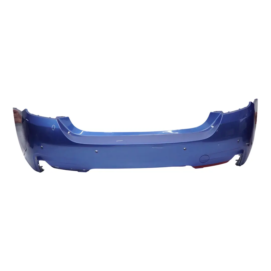 Bumper Trim Panel PDC Estorilblau Blue Metallic - B45 to BMW F32 F33 M Sport Rear with Part number 8060889 BMW F32 F33 M Sport Rear Bumper Trim Panel PDC Estorilblau Blue Metallic - B45 - SKU 8060889-EB4 - Part number 8060889