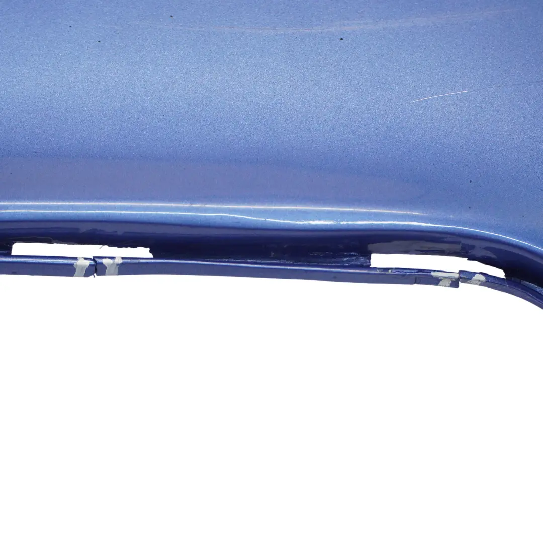 BMW F32 F33 M Sport Rear Bumper Trim Panel PDC Estorilblau Blue Metallic - B45 - SKU 8060889-EB4 - Part number 8060889