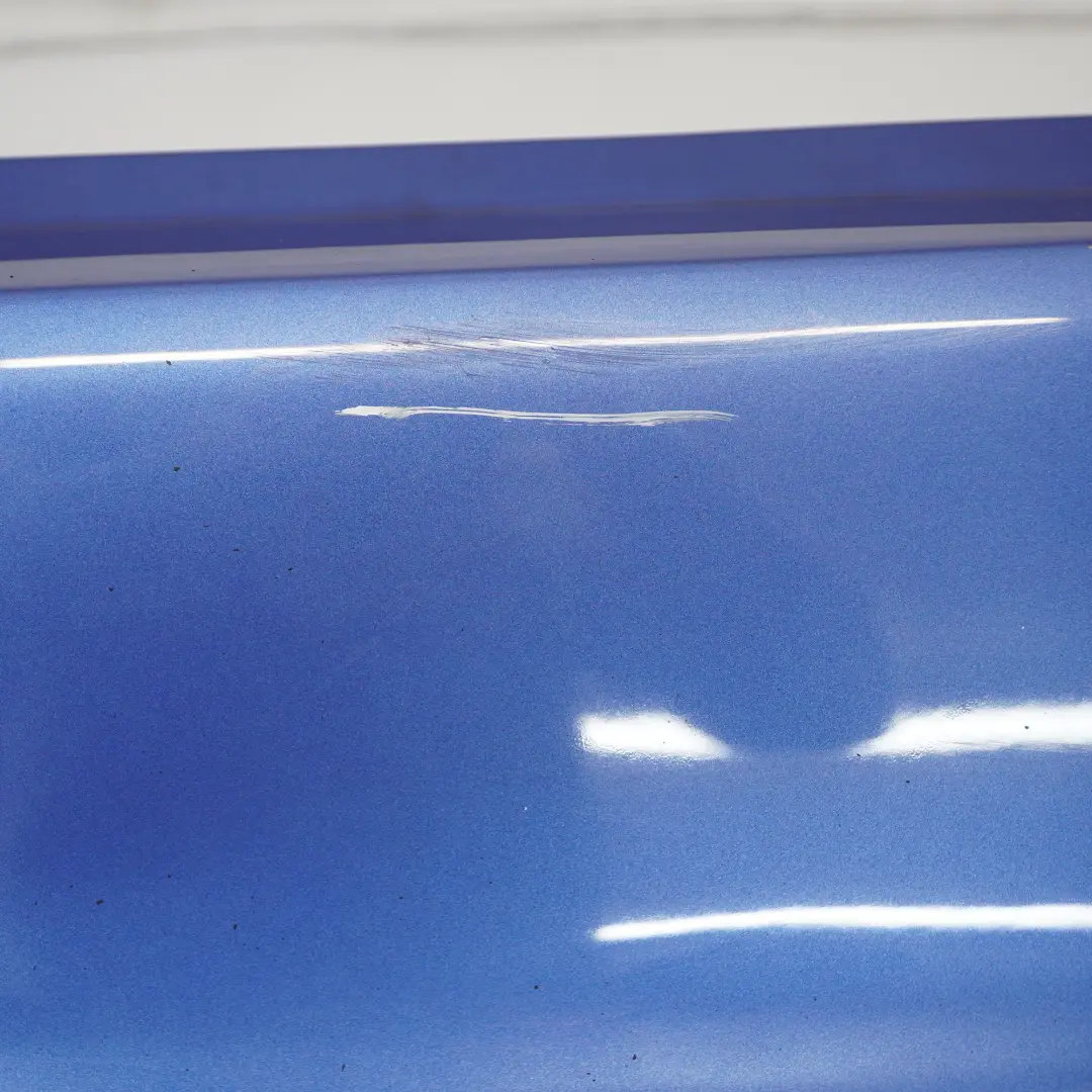 Bumper Trim Panel PDC Estorilblau Blue Metallic - B45 to BMW F32 F33 M Sport Rear with Part number 8060889 BMW F32 F33 M Sport Rear Bumper Trim Panel PDC Estorilblau Blue Metallic - B45 - SKU 8060889-EB4 - Part number 8060889