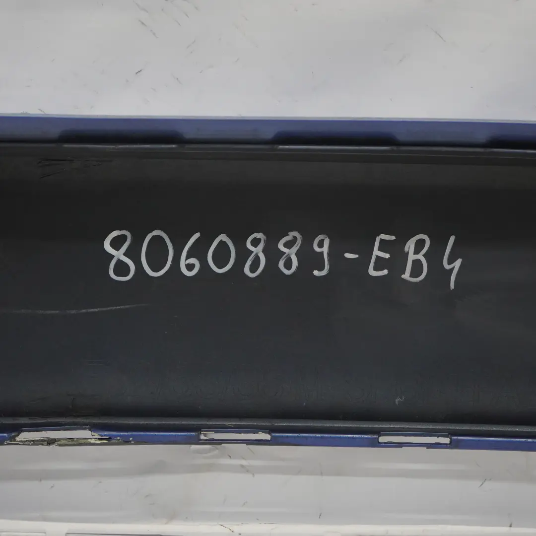 BMW F32 F33 Zderzak Tylny M-Pakiet PDC Estorilblau Niebieski Metalik - B45 - SKU 8060889-EB4 - Numer Części 8060889
