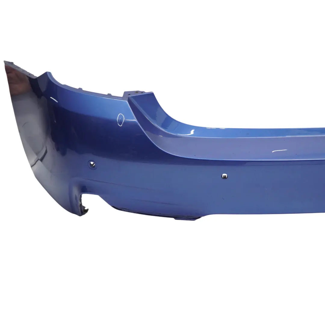 Bumper Trim Panel PDC Estorilblau Blue Metallic - B45 to BMW F32 F33 M Sport Rear with Part number 8060889 BMW F32 F33 M Sport Rear Bumper Trim Panel PDC Estorilblau Blue Metallic - B45 - SKU 8060889-EB4 - Part number 8060889