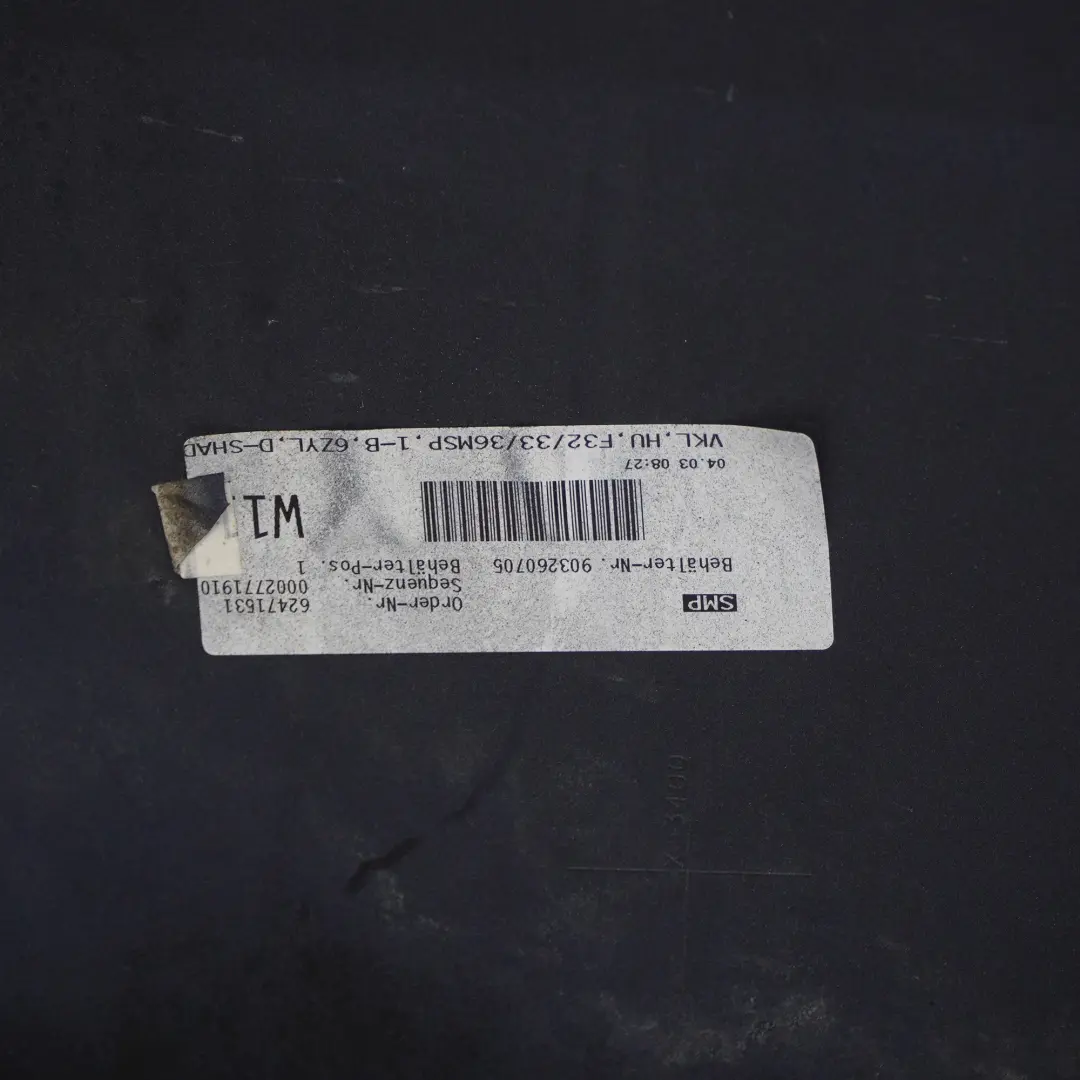 BMW F32 F33 Zderzak Tylny M-Pakiet PDC Estorilblau Niebieski Metalik - B45 - SKU 8060889-EB4 - Numer Części 8060889